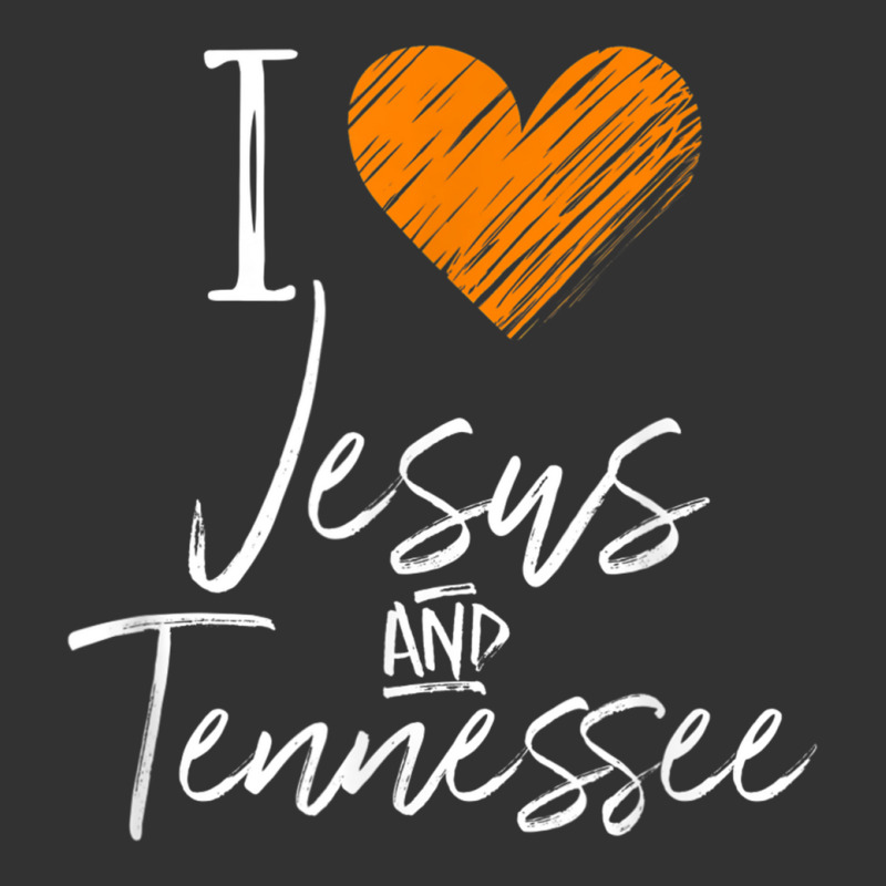 I Love Jesus And Tennessee Shirt Orange Heart Cute Fan Gift Baby Bodysuit by BrandonGarretLeblanc | Artistshot