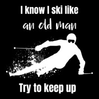 Skiing Ski For Downhill Alpine Old Skier Gift Baby Tee | Artistshot