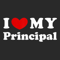 I Love My Principal, I Heart My Principal Printed Hat | Artistshot