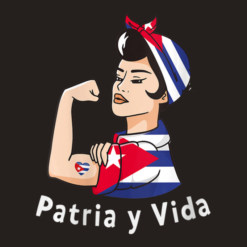 Womens Patriayvida Cuba Flag Bandana Tank Top by fenderbendable | Artistshot