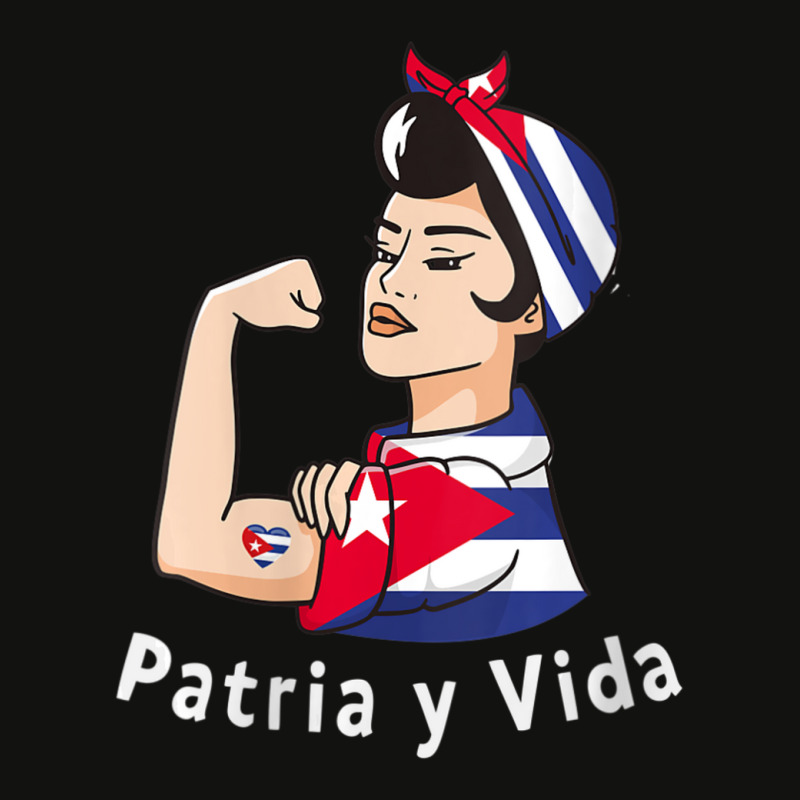 Womens Patriayvida Cuba Flag Bandana Scorecard Crop Tee by fenderbendable | Artistshot