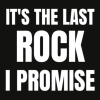 Geologist Collectors Funny Rock - It's The Last Rock I Promise 1 Scorecard Crop Tee | Artistshot