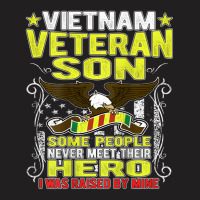 Proud Vietnam Veteran Son Military Veteran's Child T-shirt | Artistshot