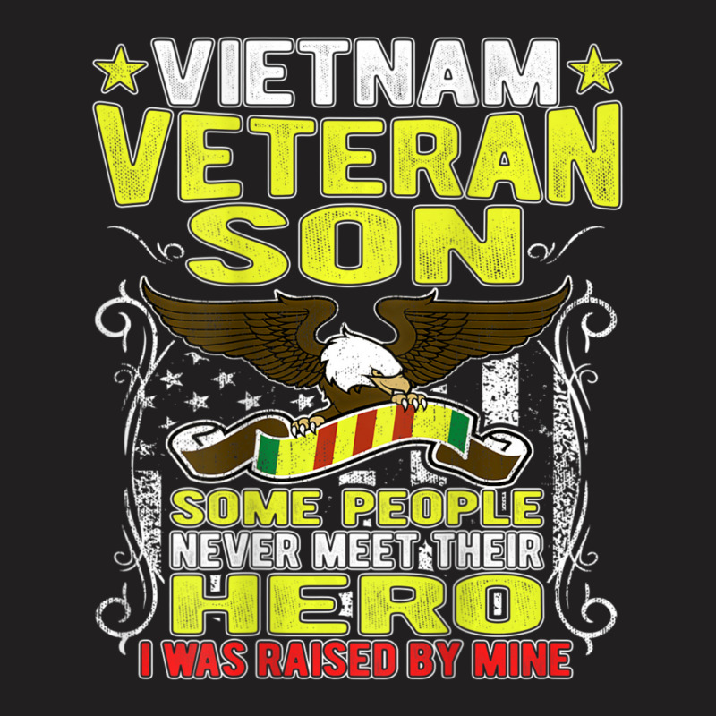 Proud Vietnam Veteran Son Military Veteran's Child T-Shirt by mckeebeckett3l9yxd | Artistshot