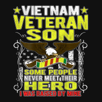 Proud Vietnam Veteran Son Military Veteran's Child Graphic T-shirt | Artistshot