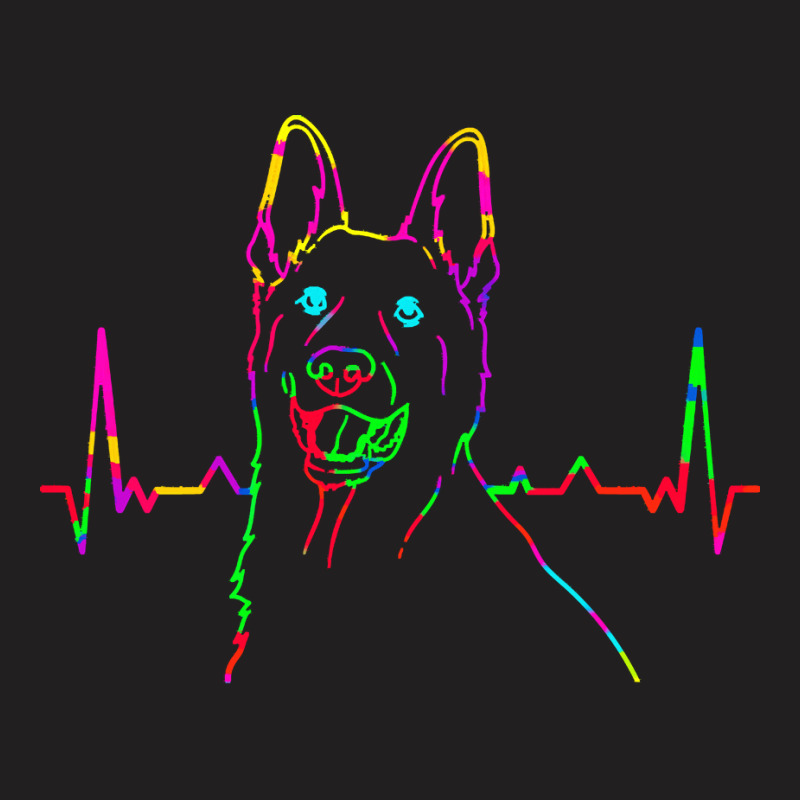 German Shepherd Dog T  Shirt Colorful German Shepherd Dog  Gift Idea T T-shirt | Artistshot