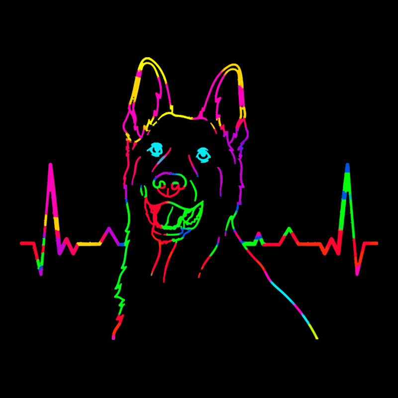 German Shepherd Dog T  Shirt Colorful German Shepherd Dog  Gift Idea T V-neck Tee | Artistshot