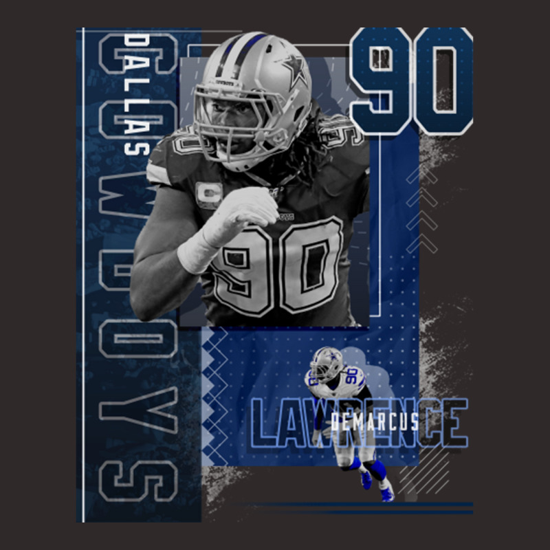 Demarcus Lawrence Football Paper Poster Cowboys 2 Racerback Tank by JudyRowena | Artistshot