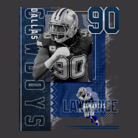 Demarcus Lawrence Football Paper Poster Cowboys 2 Ladies Curvy T-shirt | Artistshot