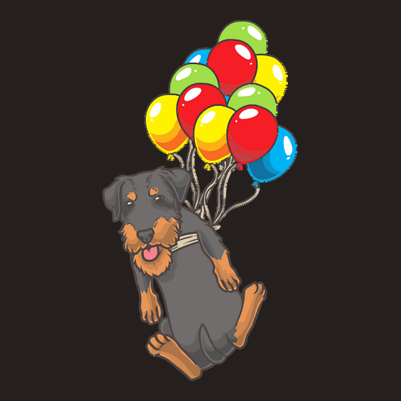 Gift Idea T  Shirt Jagdterrier Dog With Ballons T  Shirt Tank Top | Artistshot