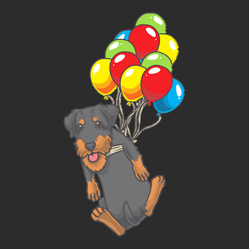 Gift Idea T  Shirt Jagdterrier Dog With Ballons T  Shirt Exclusive T-shirt | Artistshot