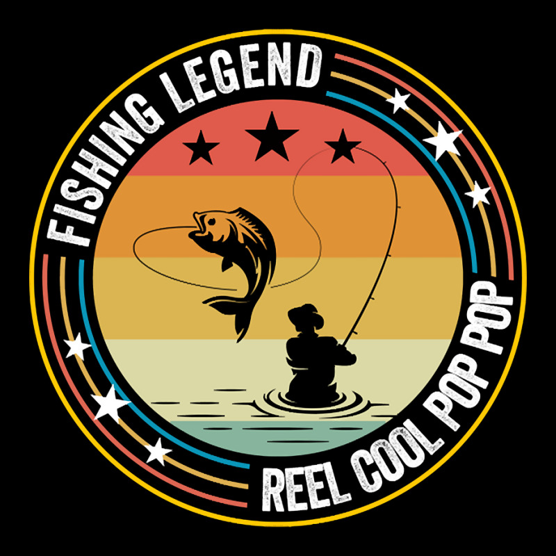 Fishing - Fishing Legend Reel Cool Pop Pop. Youth Hoodie | Artistshot