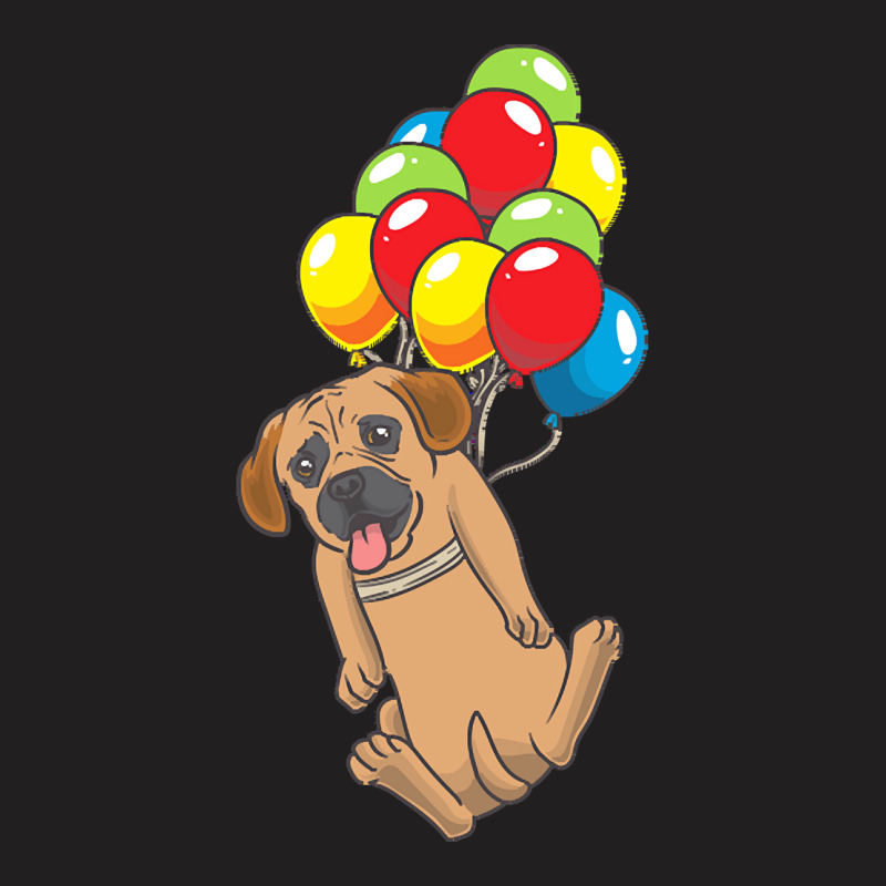 Gift Idea T  Shirt Puggle Dog With Ballons T  Shirt T-shirt | Artistshot