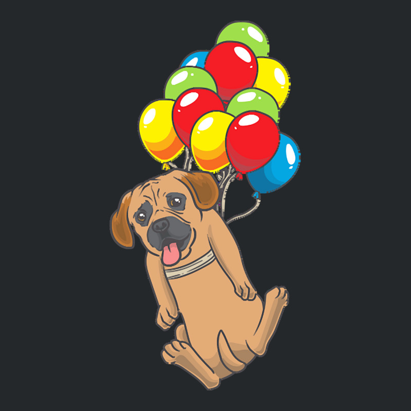 Gift Idea T  Shirt Puggle Dog With Ballons T  Shirt Crewneck Sweatshirt | Artistshot