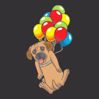 Gift Idea T  Shirt Puggle Dog With Ballons T  Shirt Vintage Hoodie And Short Set | Artistshot