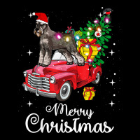 Standard Schnauzer Rides Red Truck Christmas Pajama 002 Adjustable Cap | Artistshot