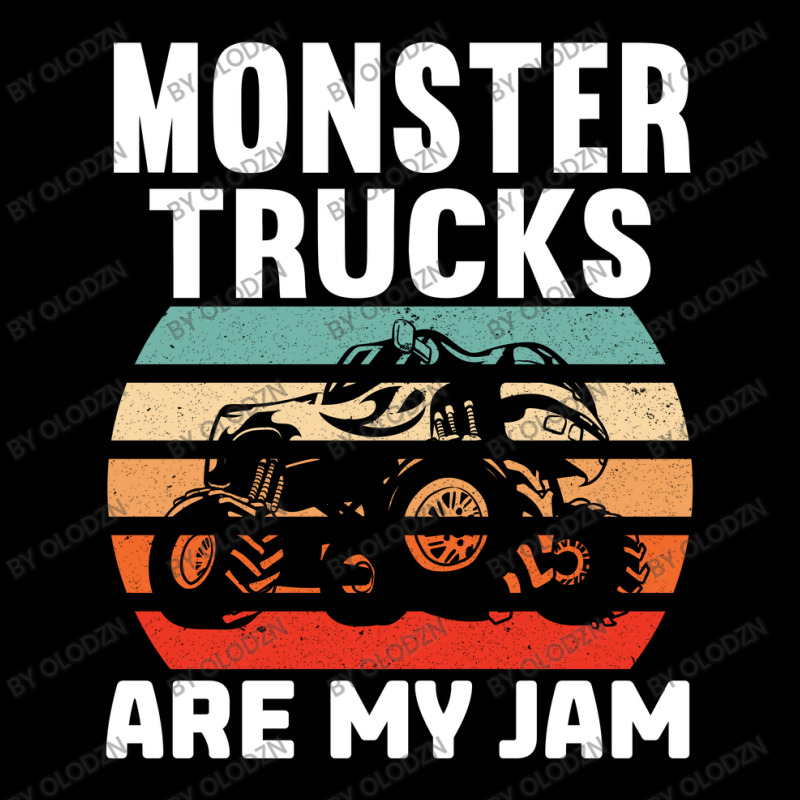 Monster Trucks Are My Jam Cool Monster Truck V-Neck Tee by Olodzn | Artistshot