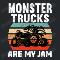 Monster Trucks Are My Jam Cool Monster Truck Crewneck Sweatshirt | Artistshot