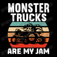 Monster Trucks Are My Jam Cool Monster Truck Fleece Short | Artistshot