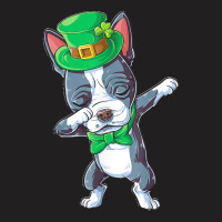 Boston Terrier T  Shirt St Patricks Day   Dabbing Boston Terrier Dab D T-shirt | Artistshot