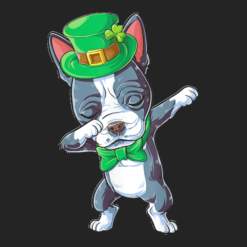 Boston Terrier T  Shirt St Patricks Day   Dabbing Boston Terrier Dab D 3/4 Sleeve Shirt | Artistshot