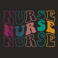 Retro Future Nurse Life For Registered Nurse Tee Nurse's Day Ladies Fitted T-shirt | Artistshot