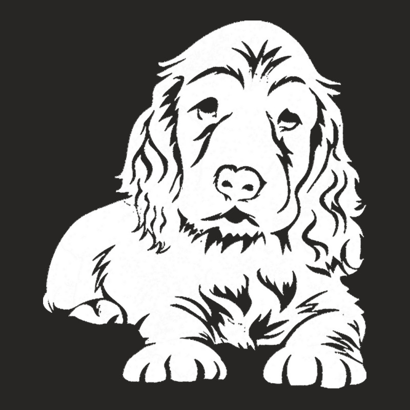 Cocker T  Shirt Cute Cocker Spaniel Gift T  Shirt Ladies Fitted T-Shirt by sglover982 | Artistshot