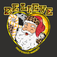 Endometriosis Awareness Awareness - Santa Believe Leopard Christmas (2 Champion Hoodie | Artistshot