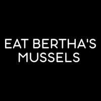 Eat Bertha's Mussels Kids Cap | Artistshot