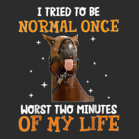 Horse I Tried To Be Normal Once Worst Two Minutes Funny Exclusive T-shirt | Artistshot