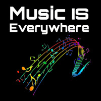 Music Is Everywhere - Funny On Demand 1 Cropped Hoodie | Artistshot