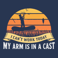 Fishing T  Shirt My Arm Is In A Cast Fisherman Fishing Lake Gifts T  S Men Denim Jacket | Artistshot