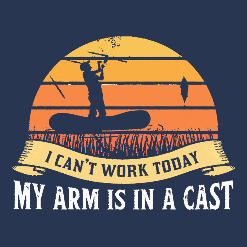 Fishing T  Shirt My Arm Is In A Cast Fisherman Fishing Lake Gifts T  S Men Denim Jacket | Artistshot