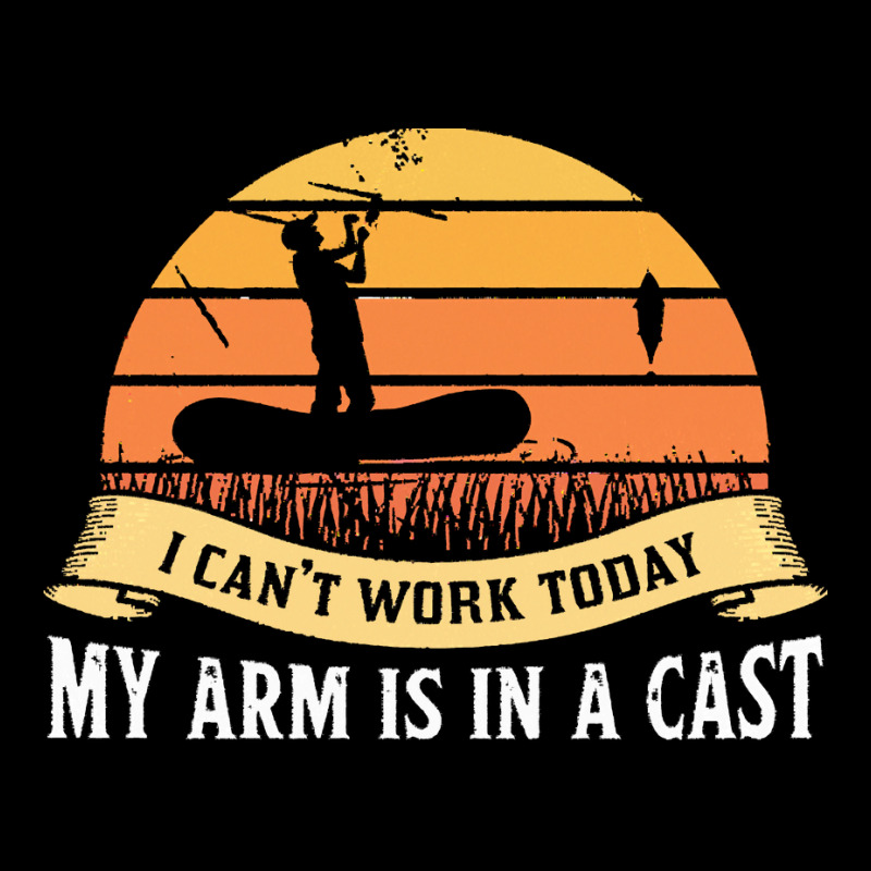 Fishing T  Shirt My Arm Is In A Cast Fisherman Fishing Lake Gifts T  S Fleece Short | Artistshot