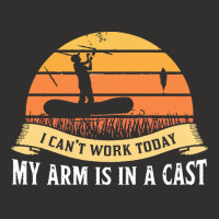 Fishing T  Shirt My Arm Is In A Cast Fisherman Fishing Lake Gifts T  S Champion Hoodie | Artistshot