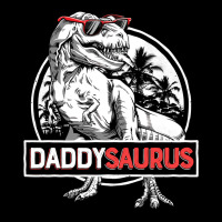 Daddy Saurus T Rex Dinosaur Men Father's Day Family Matching Pullover Motorcycle License Plate | Artistshot
