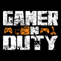 Gamer On Duty Wht Kids Cap | Artistshot