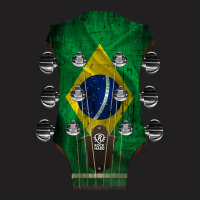 Guitar Headstock Brazil T-shirt | Artistshot