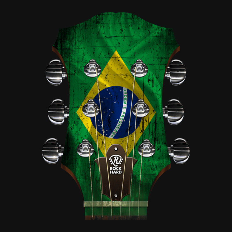 Guitar Headstock Brazil Graphic T-shirt by KaylaCasey | Artistshot