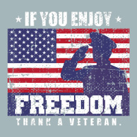 Armed Forces Military Thank A Veteran T-shirt, Retro Unisex Sherpa-lined Denim Jacket | Artistshot