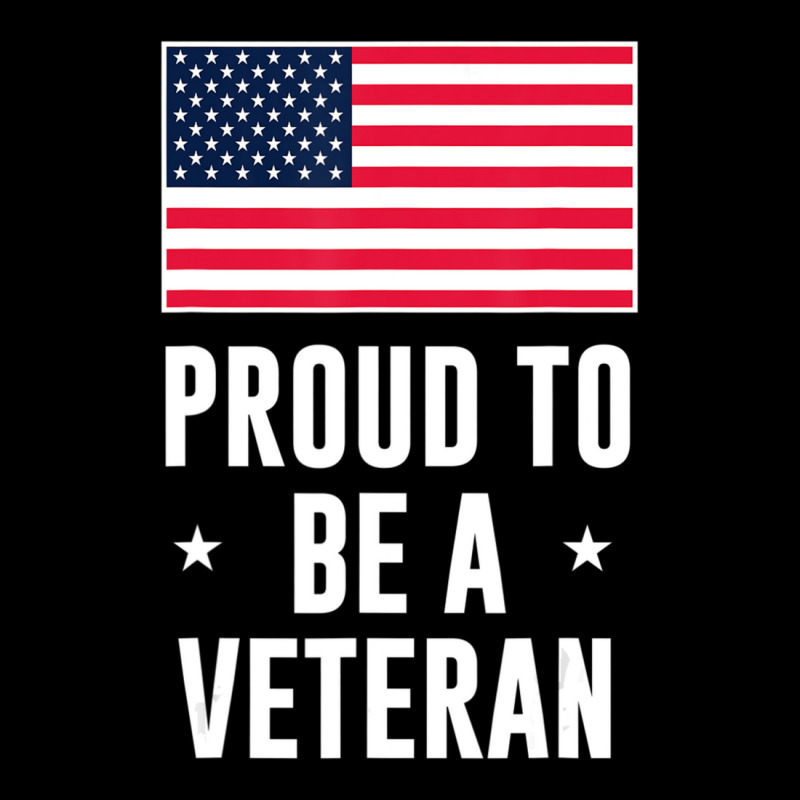 Proud To Be A Veteran With American Flag V-Neck Tee by bummercaught | Artistshot