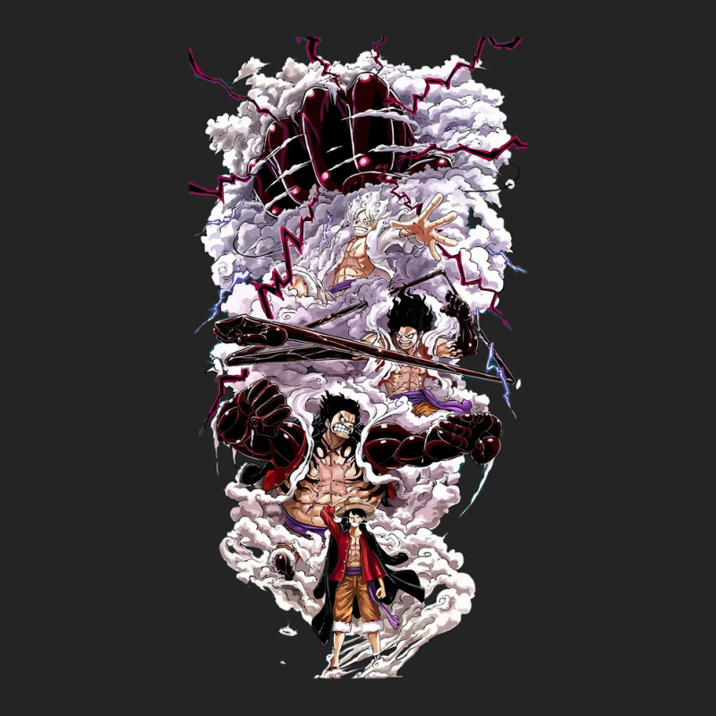 Luffy Gear 5   All Gears 3/4 Sleeve Shirt | Artistshot