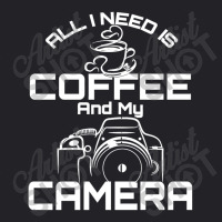 All I Need Is Coffee And My Camera Youth Tee | Artistshot