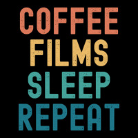 Coffee Films Sleep Repeat - Funny Films & Coffee Gift Youth Jogger | Artistshot