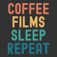 Coffee Films Sleep Repeat - Funny Films & Coffee Gift Baby Bodysuit | Artistshot