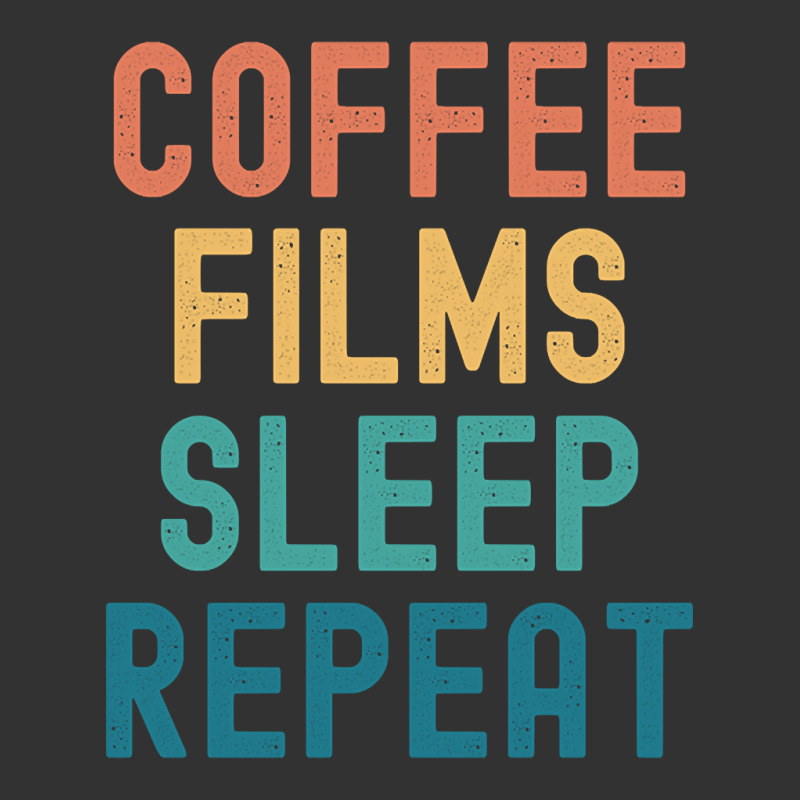 Coffee Films Sleep Repeat - Funny Films & Coffee Gift Baby Bodysuit by Pannell Quintero | Artistshot