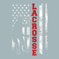 Lacrosse American Flag Lax Lacrosse Lacrosse Player Unisex Sherpa-lined Denim Jacket | Artistshot