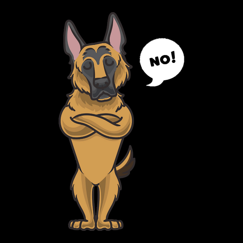 Stubborn Dog T  Shirt Stubborn German Shepherd Funny T  Shirt V-neck Tee | Artistshot