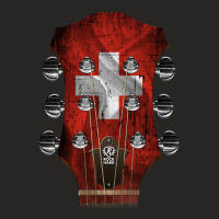 Guitar Headstock Switzerland Ladies Fitted T-shirt | Artistshot