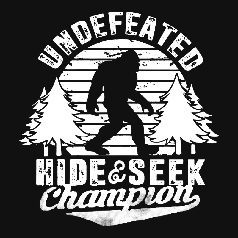 Undefeated Hide And Seek World Champion Baby Bibs by William Art | Artistshot